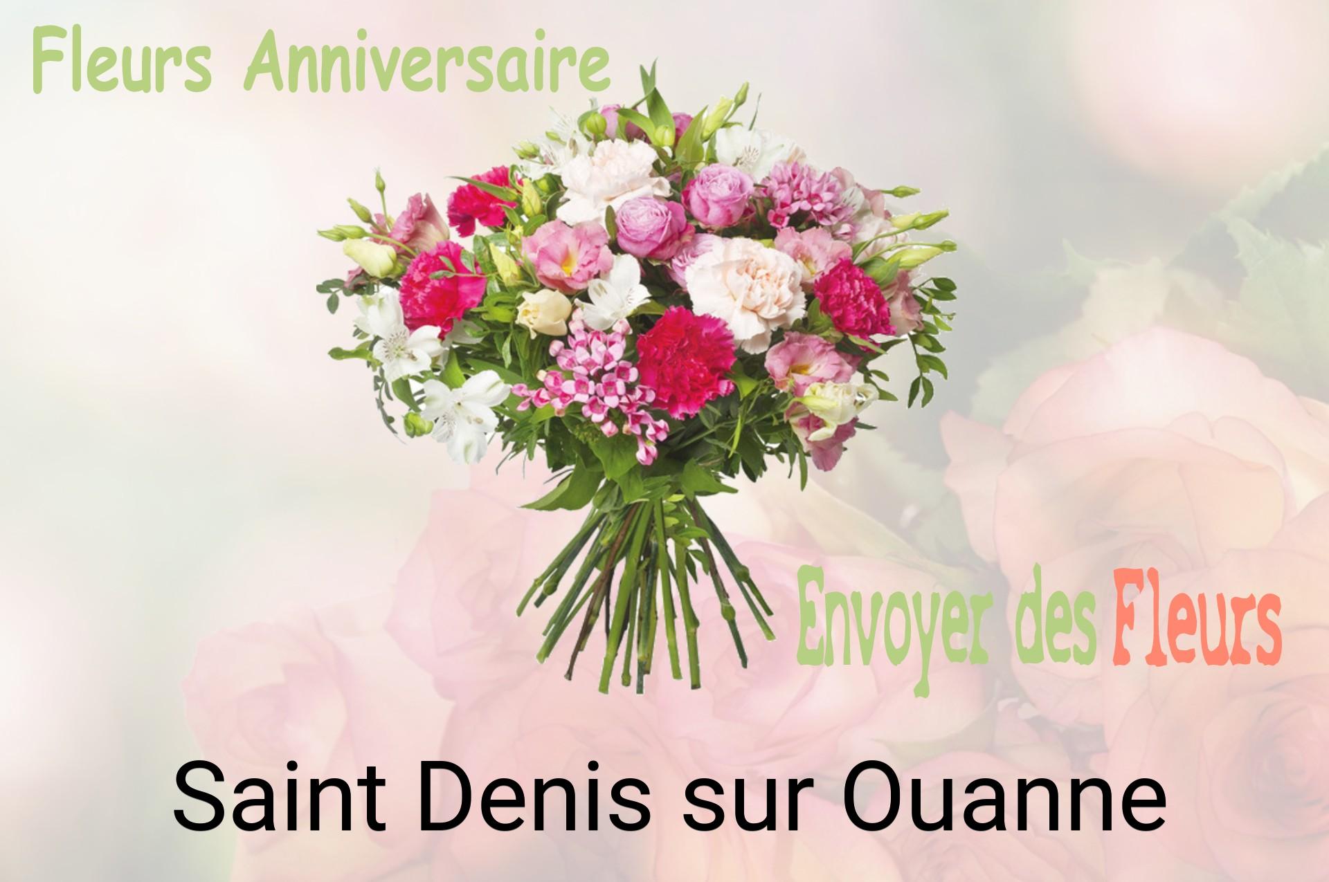 Bouquet de fleurs d’anniversaire livré à Saint-Denis-sur-Ouanne